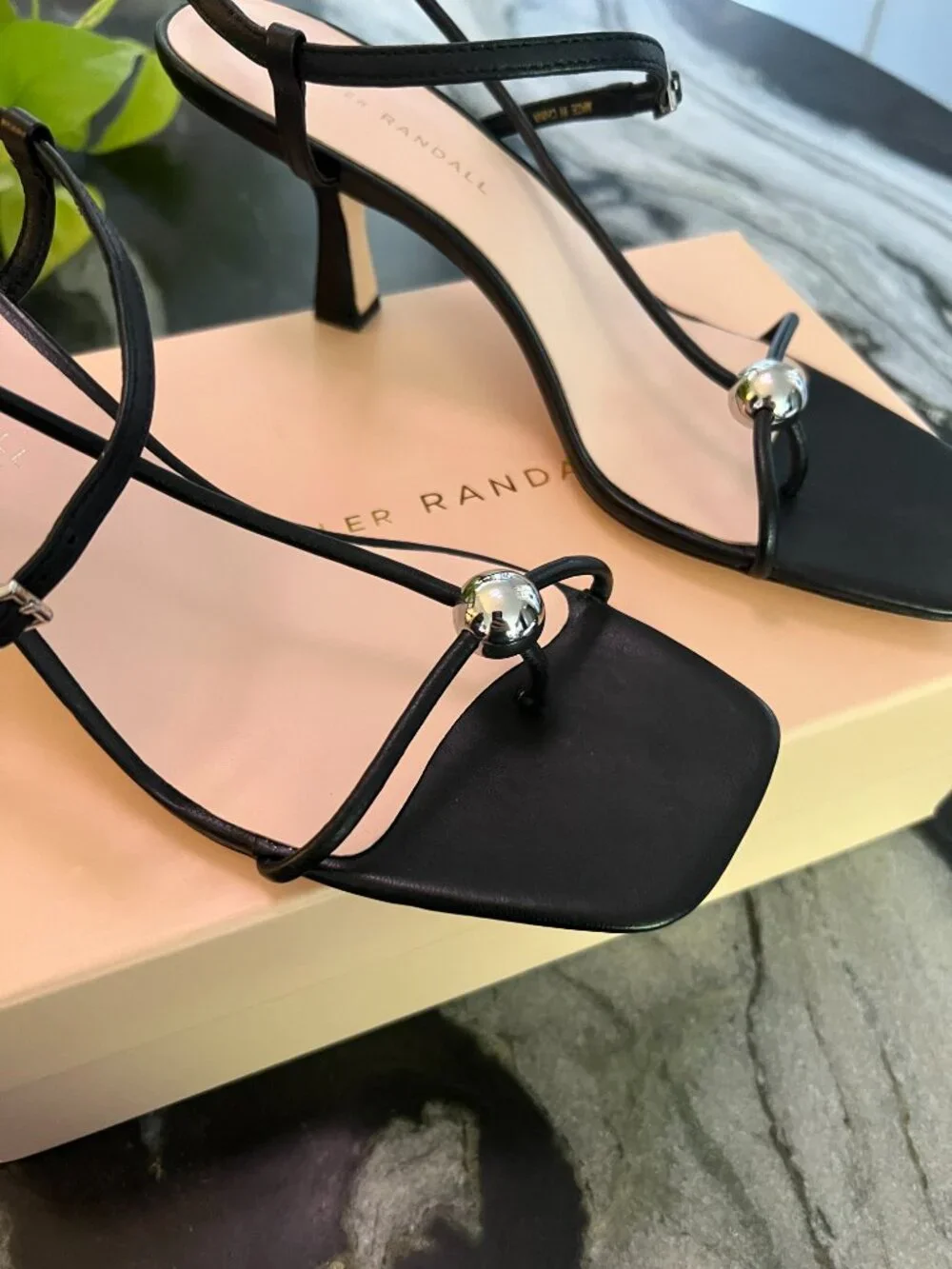 Loeffler Randal Black Sandals - New Season! - Picture 3 of 5